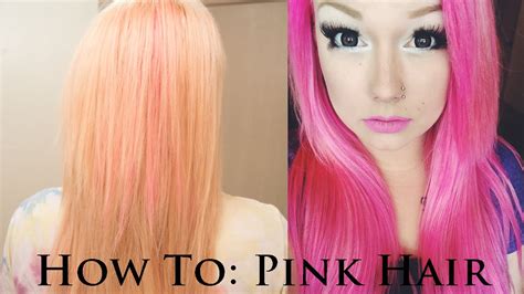 How To Pink Hair Pravana Locked In Pink Youtube