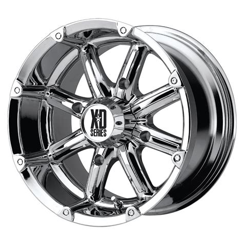 XD Series By KMC Wheels Chrome 14 Inches X 6 Inches 4 Holes X156