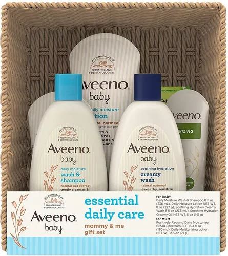 Aveeno Baby Essential Daily Care Baby Mommy Gift Set Envío gratis