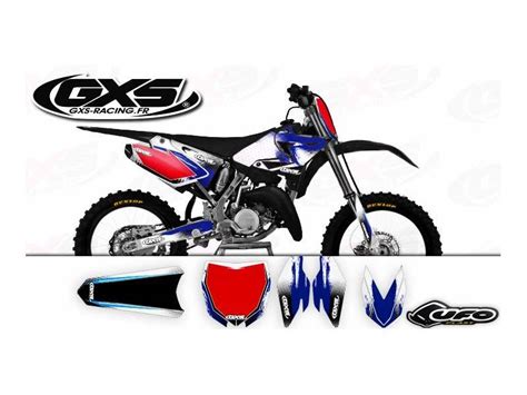 Kit déco Yamaha YZ125 250 UFO Plastisque kit déco moto MOTOCROSS