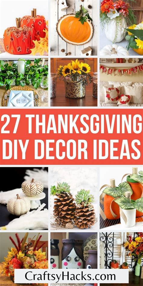 Cheap And Easy Diy Thanksgiving Decorations Artofit