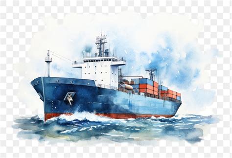 Png Modern Cargo Ship Watercraft Free Png Rawpixel