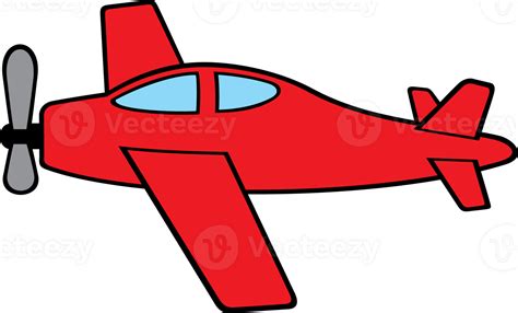 Red Plane Png Illustration 23974909 Png