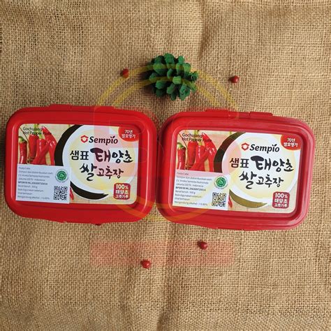 Jual Sempio Pasta Gochujang Gochujang Paste Hot Pepper Paste 500gr Shopee Indonesia