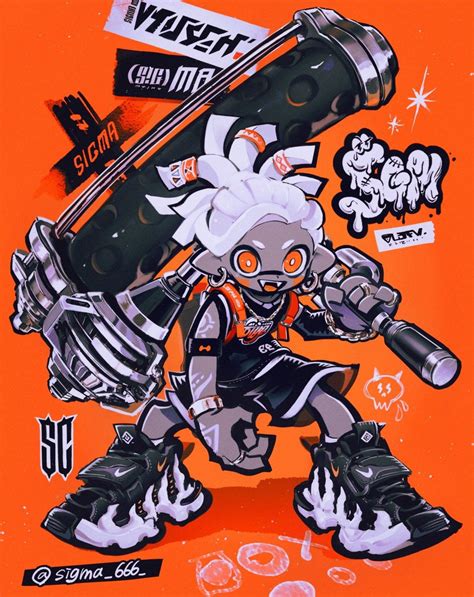 Pin By Just Marisha On Splatoon Character Design Inspiration