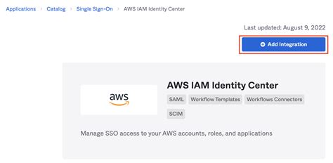 Create Aws Iam Identity Center Application Okta Aws Iam Identity