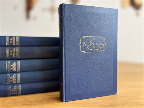 NIKOLAI GOGOL 6-volume 70-year Old Edition Gift Collection in Russian ...