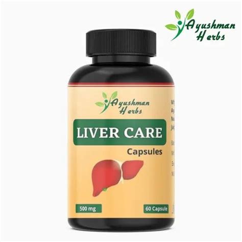 Herbal Liver Care Capsule Ayushman Herbs Mg Non Prescription