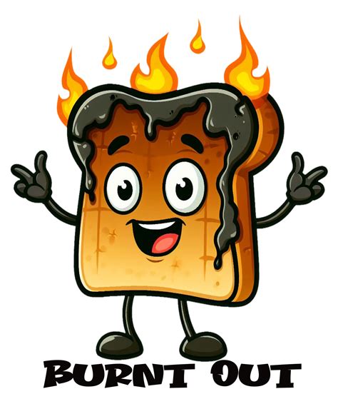 Funny Burnt Toast Man 42886743 Png