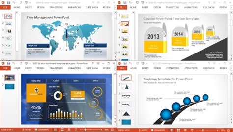 Powerpoint project management template - gilitto