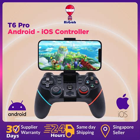 Wireless Joystick Gamepad T6 Pro Joystick for Android/iOS Controller ...