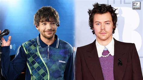 D S Louis Tomlinson Reveals Harry Styles Success Bothered Him