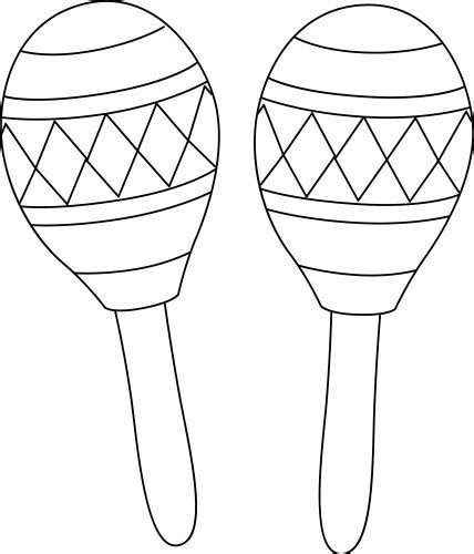 how to draw a maraca