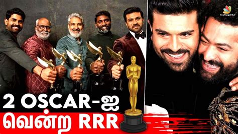 Rrr Creates History 😍 Naatu Naatu Song Wins Oscar Award Ramcharan Ss