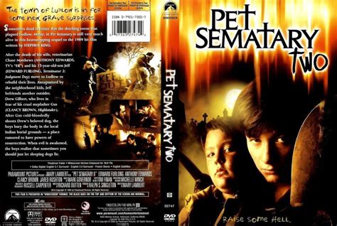 Pet Sematary 2 1992 Pet Sematary Pets 90s Films