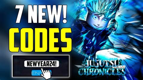 NEW ALL WORKING CODES FOR JUJUTSU CHRONICLES IN JANUARY 2024 ROBLOX