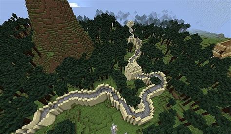 The Great Wall Of China || Hunger Games Map Minecraft Map