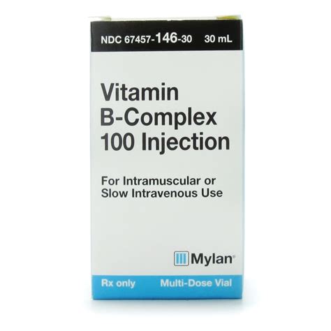 Vitamin B Complex Injection Md 30ml Mcguff Medical Products