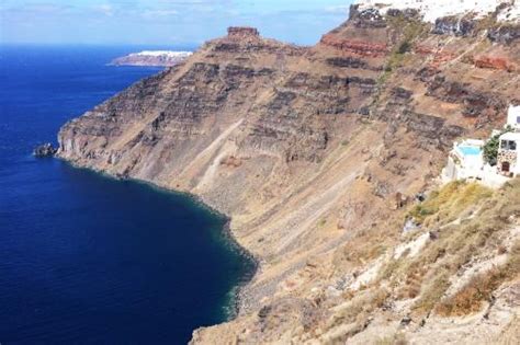 Sailing to Santorini Greece