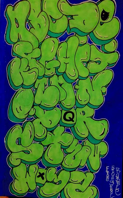 Graffiti Alphabet Mais Graffiti Lettering Alphabet Graffiti Text