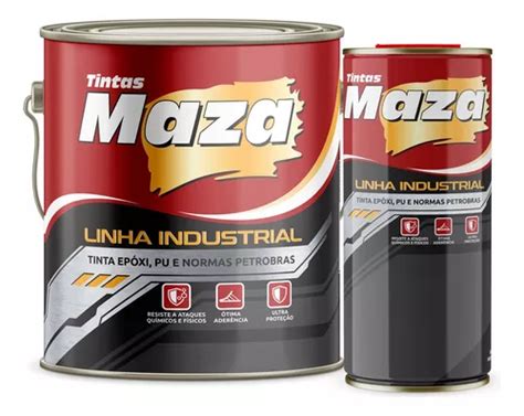 Mazapoxi M202 Primer Anticorrosivo Maza Kit 3 6 Litros Frete grátis