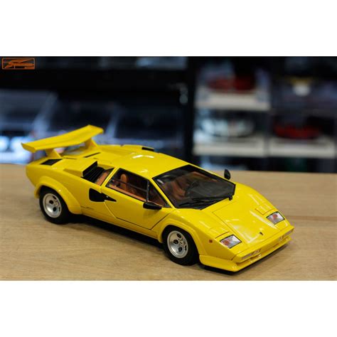 Kyosho Lamborghini Countach Lp Quattrovalvole Yellow Shopee