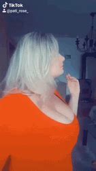 curvy woman feeling sexy  tiktok gif gifdbcom