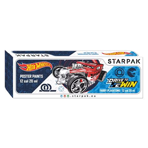 Farby Plakatowe Kolor W Hot Wheels Starpak