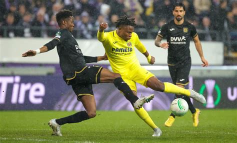 El Villarreal No Puede Con El Anderlecht En La Conference