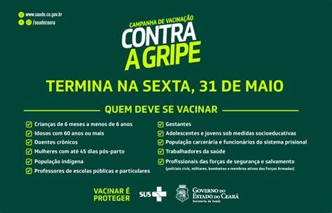 Nesta Sexta Feira Encerra A Campanha De Vacina O Contra A Gripe