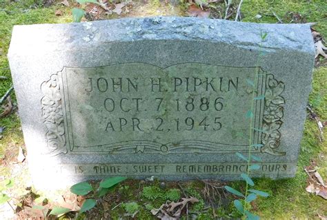 John Henry Pipkin Jr 1886 1945 Find A Grave Memorial