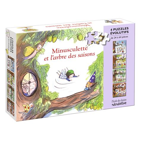 Minusculette Et Larbre Des Saisons Puzzles Volutifs L Cole Des