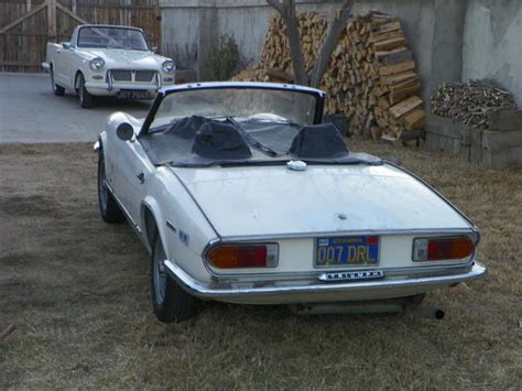 1971 Triumph Spitfire MkIV 1971007 Registry The Triumph Experience