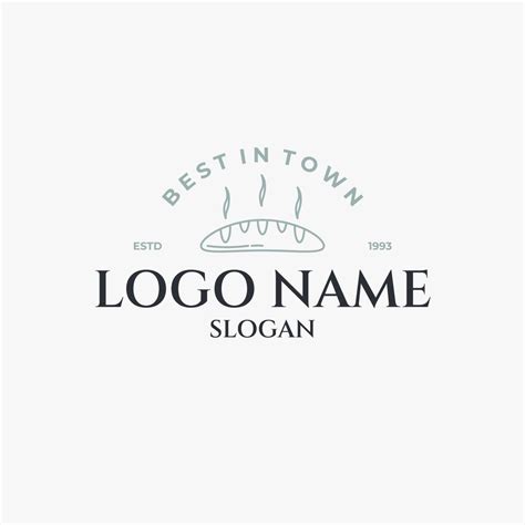 Vintage bakery logo design inspiration. Vector Illustration 5884621 ...