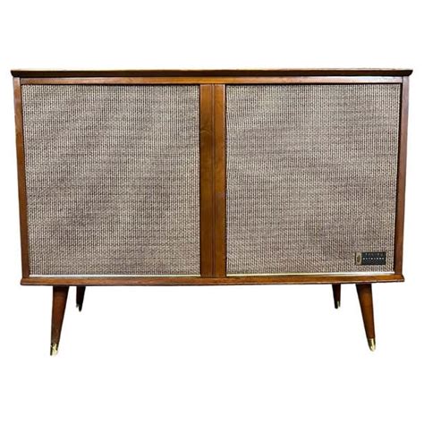 Vintage Mid Century Zenith Stereo Consolerecord Player For Sale At