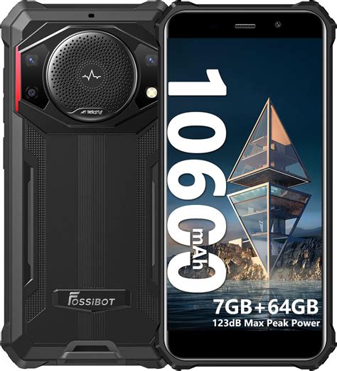 Fossibot Rugged Smartphone F Mah Android Smartphone