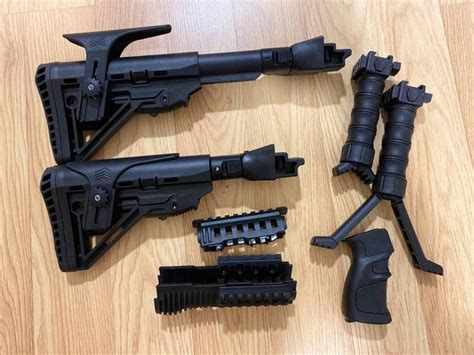 Набор тактический для автомата приклад цевьё накладка пистолетная ручка ...