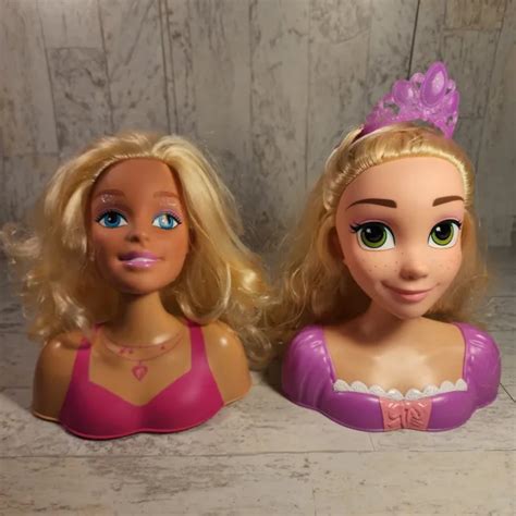 DISNEY PRINCESS RAPUNZEL Mini 6 Styling Doll Head New Cute 17 80