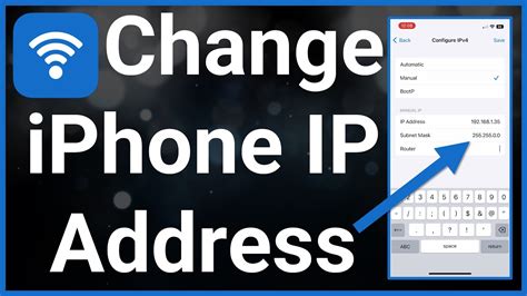 How To Change Ip Address On Iphone Youtube