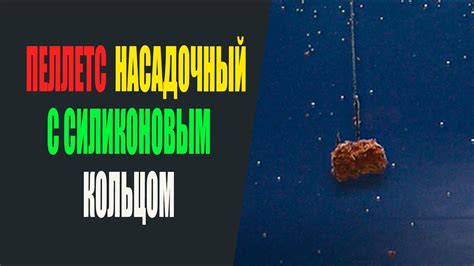 Пеллетс насадочный с силиконовым кольцом. - YouTube