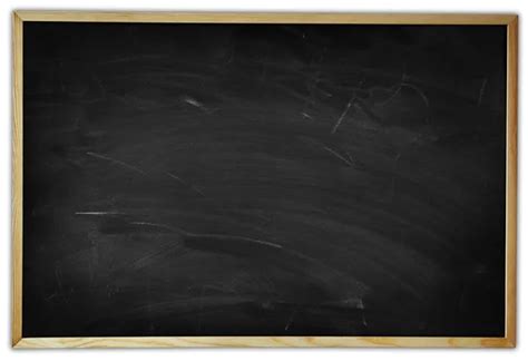 Blackboard Duster Chalk Together Plain Background Stock Photo by ...