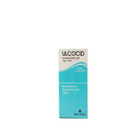 Ulcocid 1g Suspension 60ml Uses, Side effects & Price in Pakistan