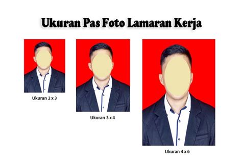 Ukuran Pas Foto Lamaran Kerja Yang Baik Dan Benar Lokerpintar Id