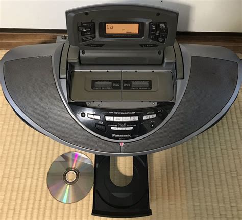 Yahoo!オークション - パナソニック CDラジオカセット RX-ED707 エア...