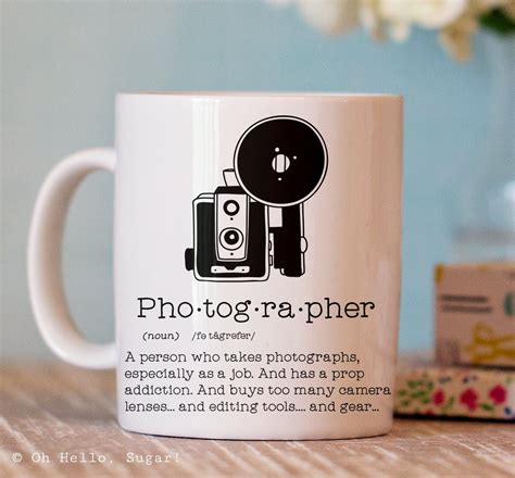 Photographer Mug Photography Mug Coffee Mug Gift | Etsy