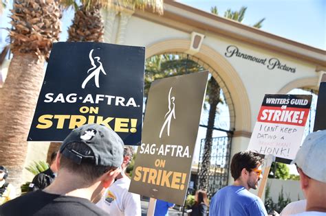 Actors Hit Picket Lines As Sag Aftra Joins Writers On Strike Iheart