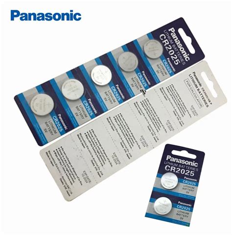 Pc Original Panasonic Button Cell Battery Cr Watches V Panasonic