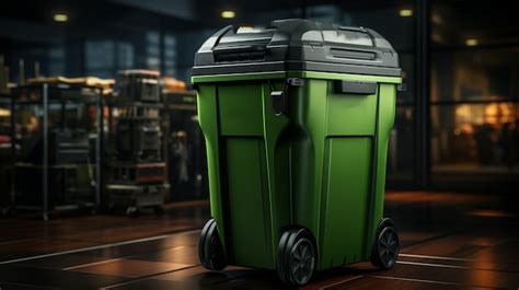 Premium AI Image | Garbage container