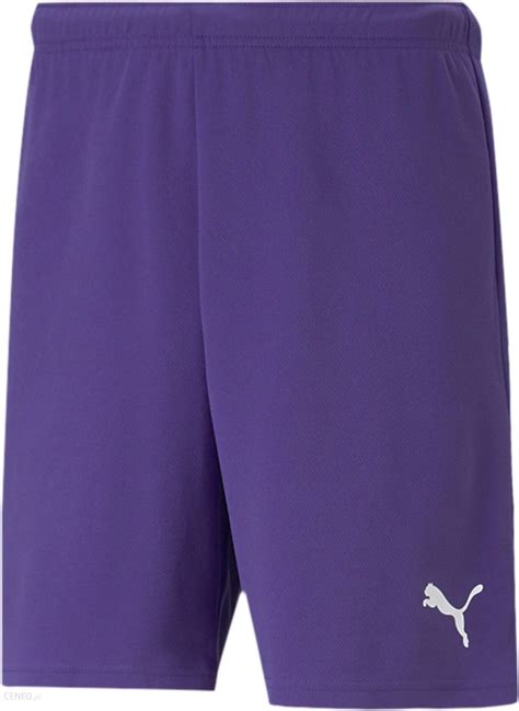 Puma Spodenki Teamrise Short Prist M Bia Y Purpurowy Ceny I