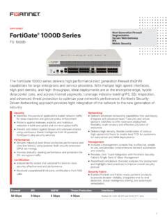 FortiGate 1000D Data Sheet Fortigate 1000d Data Sheet Pdf PDF4PRO